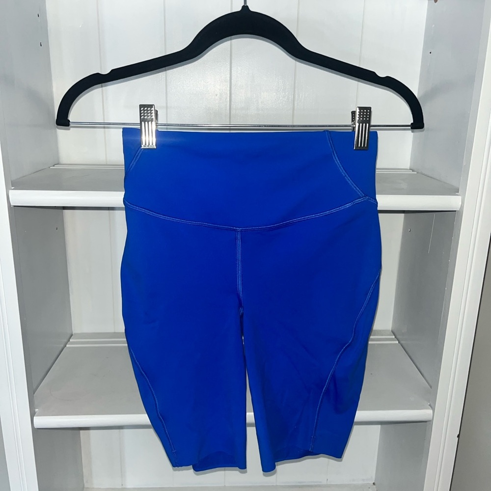 Lululemon Blue Biker Shorts